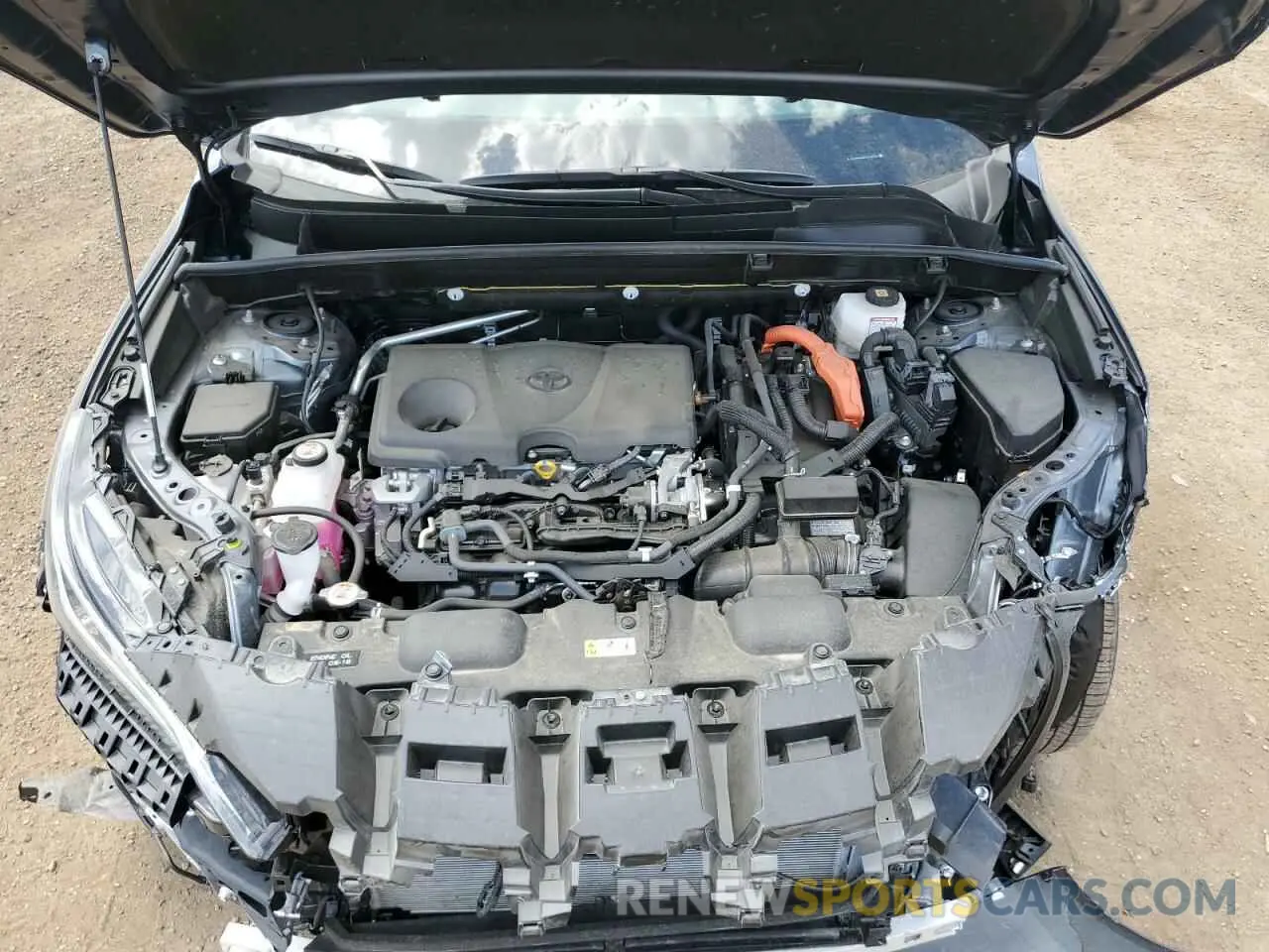 7 fotografías del automóvil dañado JTEAAAAH0MJ018506 TOYOTA VENZA 2021