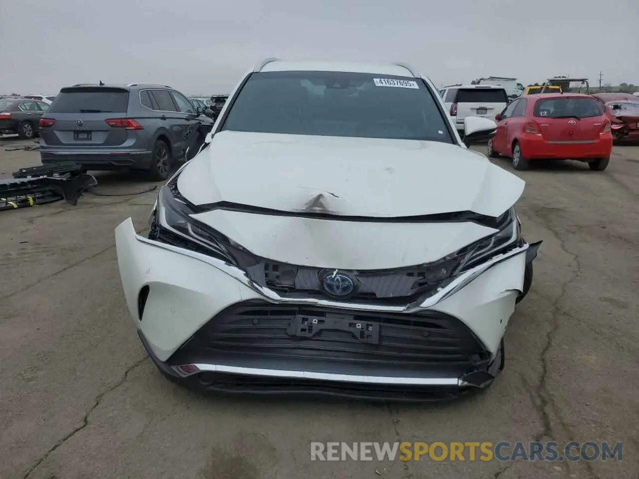 5 fotografías del automóvil dañado JTEAAAAH0MJ044054 TOYOTA VENZA 2021