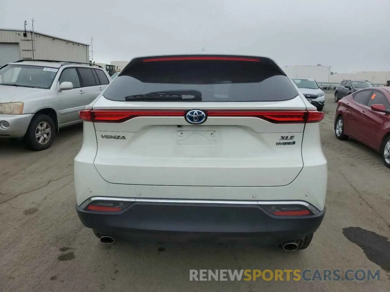 6 fotografías del automóvil dañado JTEAAAAH0MJ044054 TOYOTA VENZA 2021