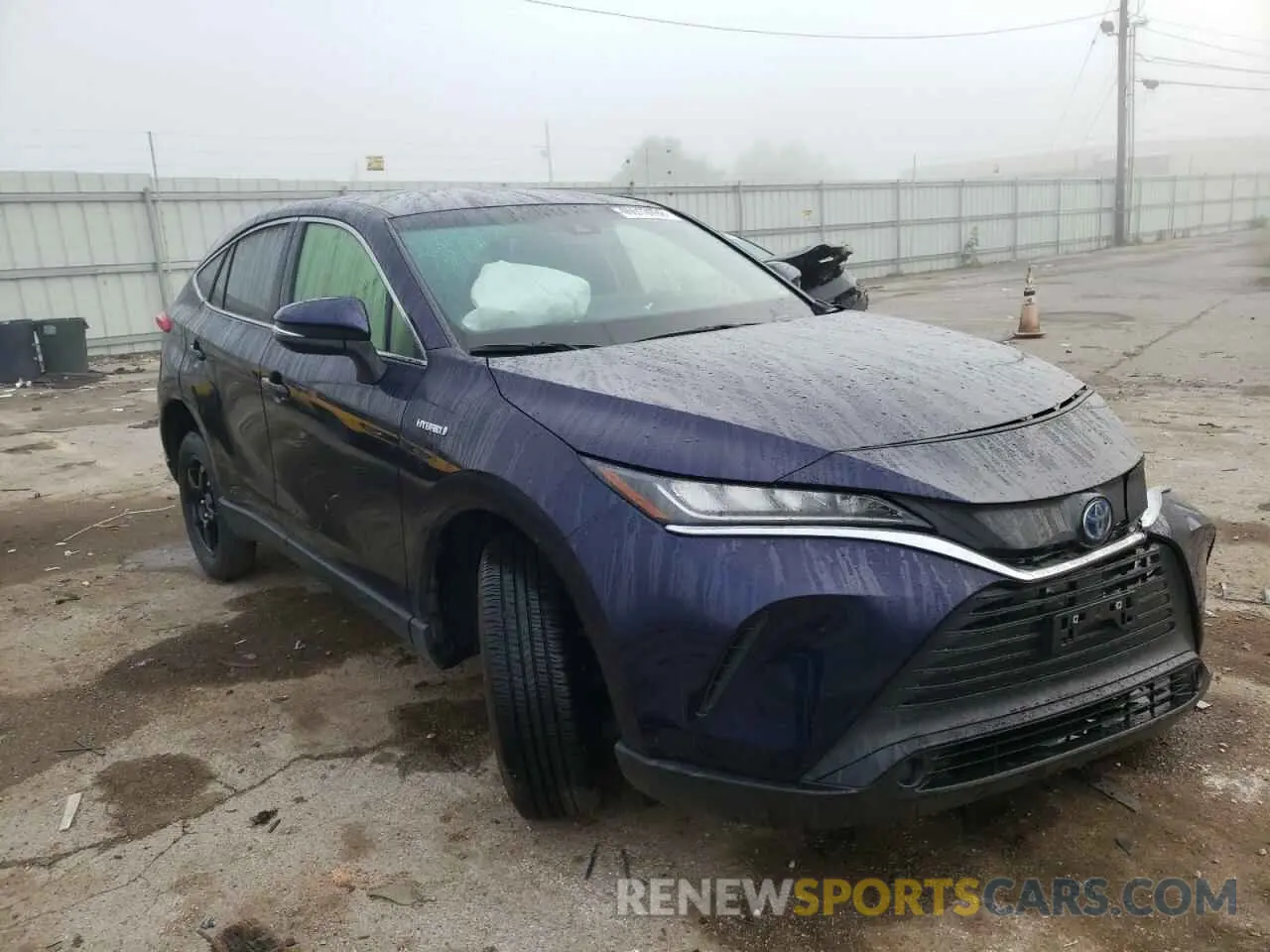 1 fotografías del automóvil dañado JTEAAAAH0MJ067348 TOYOTA VENZA 2021
