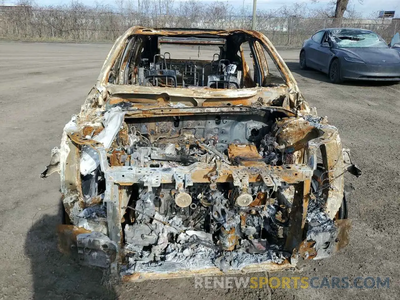 5 fotografías del automóvil dañado JTEAAAAH1MJ000757 TOYOTA VENZA 2021