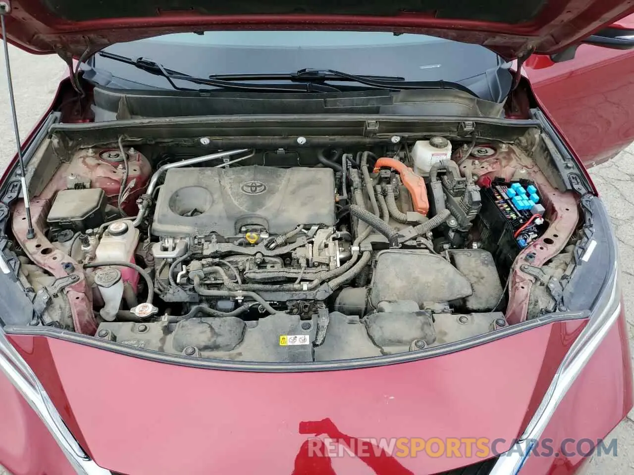 12 fotografías del automóvil dañado JTEAAAAH1MJ008731 TOYOTA VENZA 2021