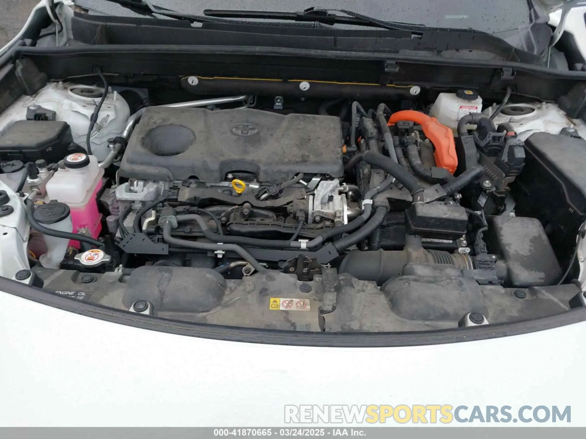 10 fotografías del automóvil dañado JTEAAAAH1MJ013086 TOYOTA VENZA 2021
