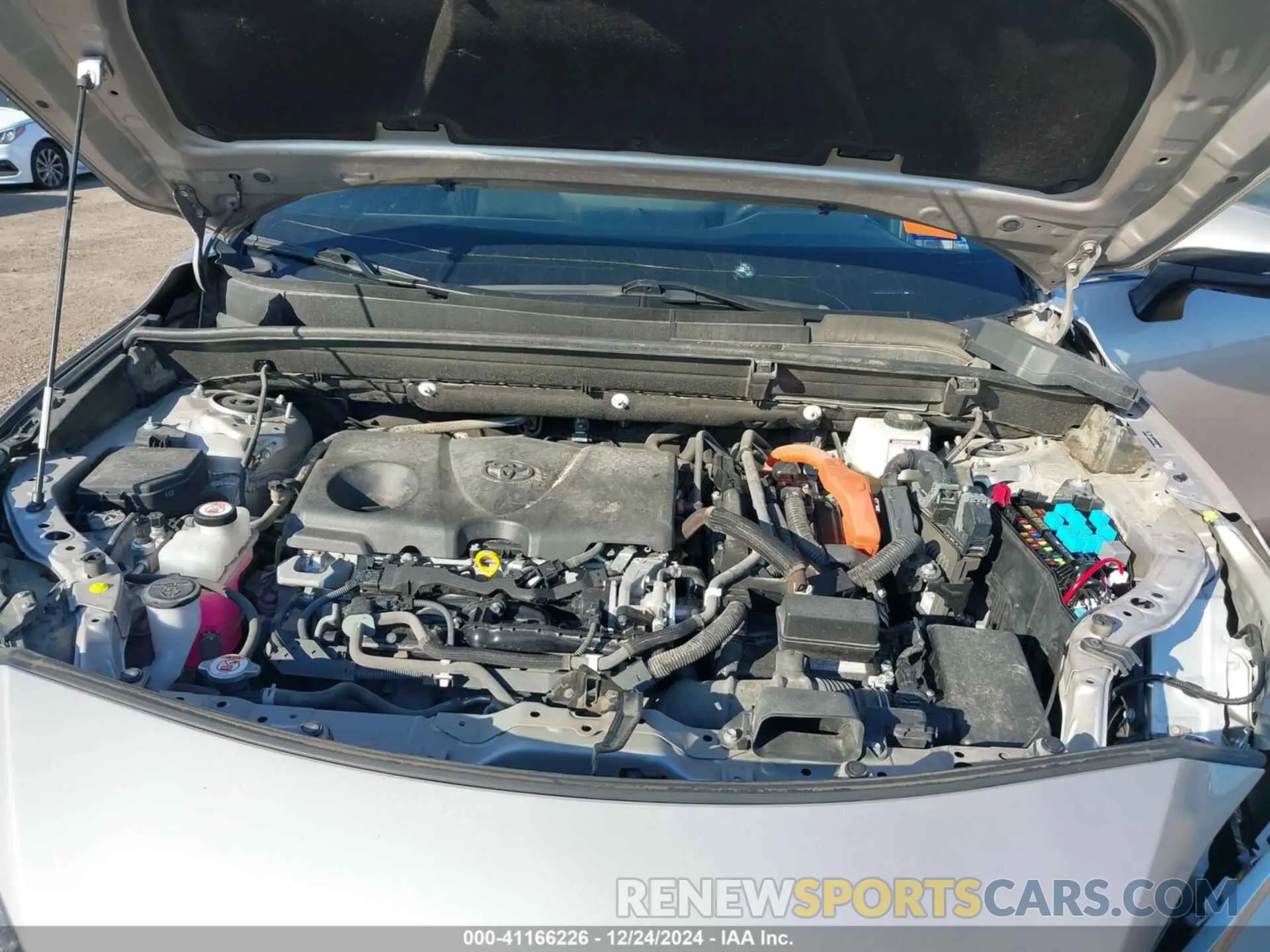 10 fotografías del automóvil dañado JTEAAAAH1MJ016411 TOYOTA VENZA 2021