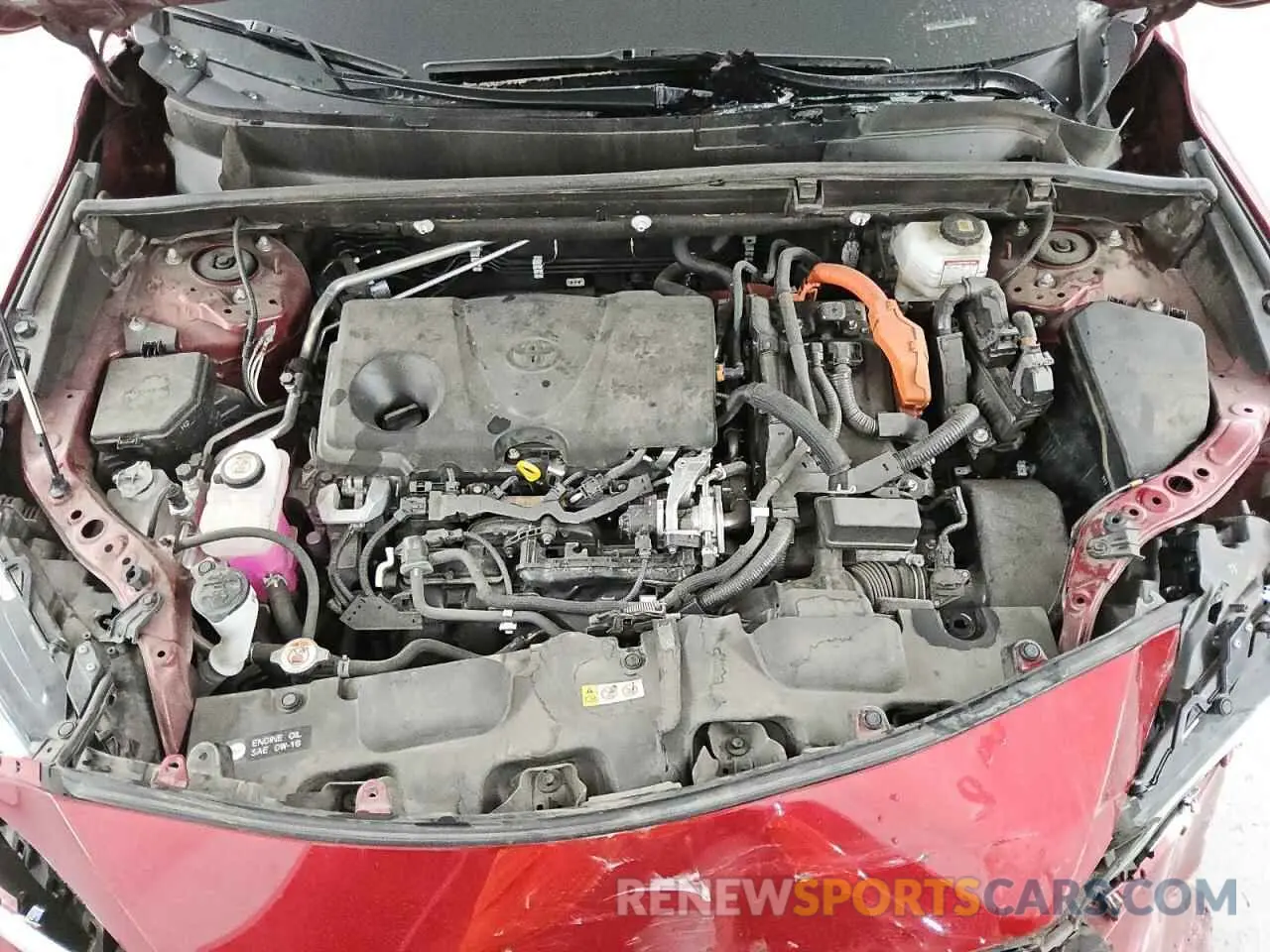 12 fotografías del automóvil dañado JTEAAAAH1MJ021785 TOYOTA VENZA 2021
