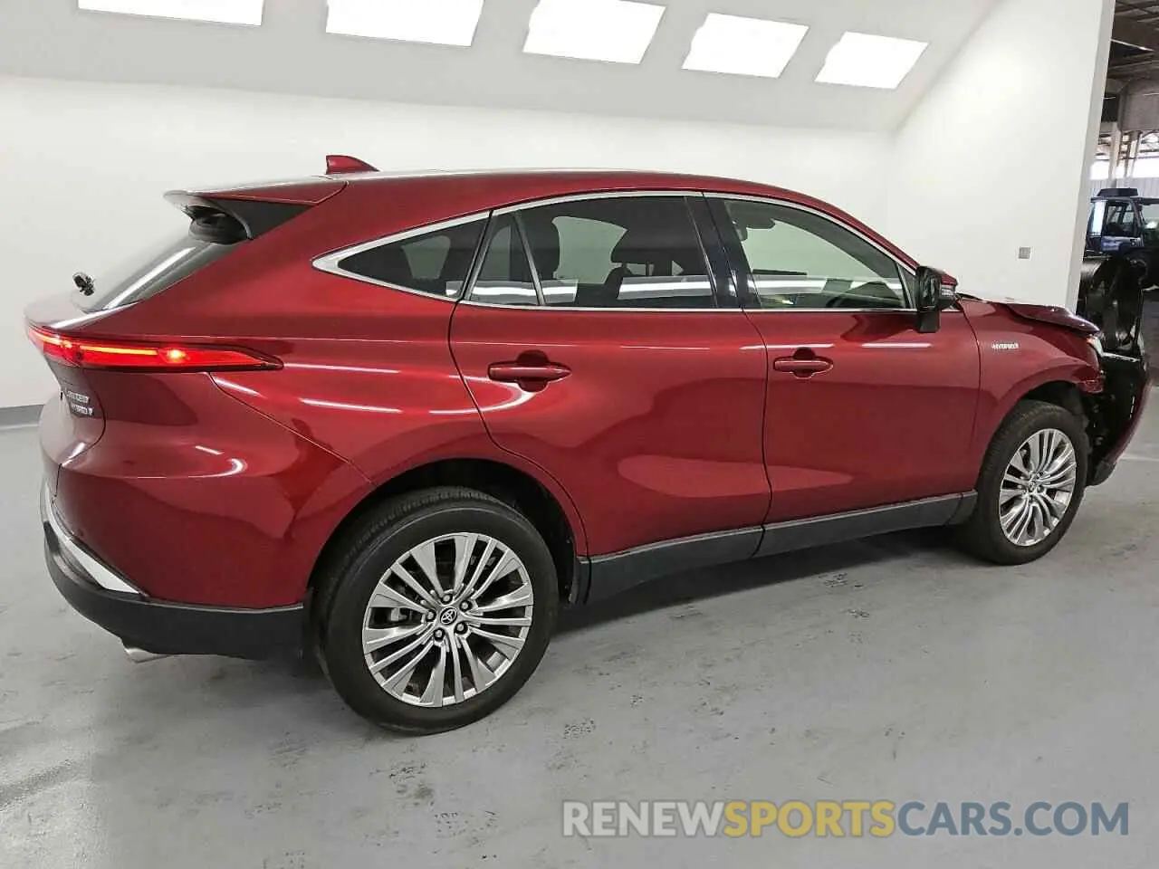 3 fotografías del automóvil dañado JTEAAAAH1MJ021785 TOYOTA VENZA 2021