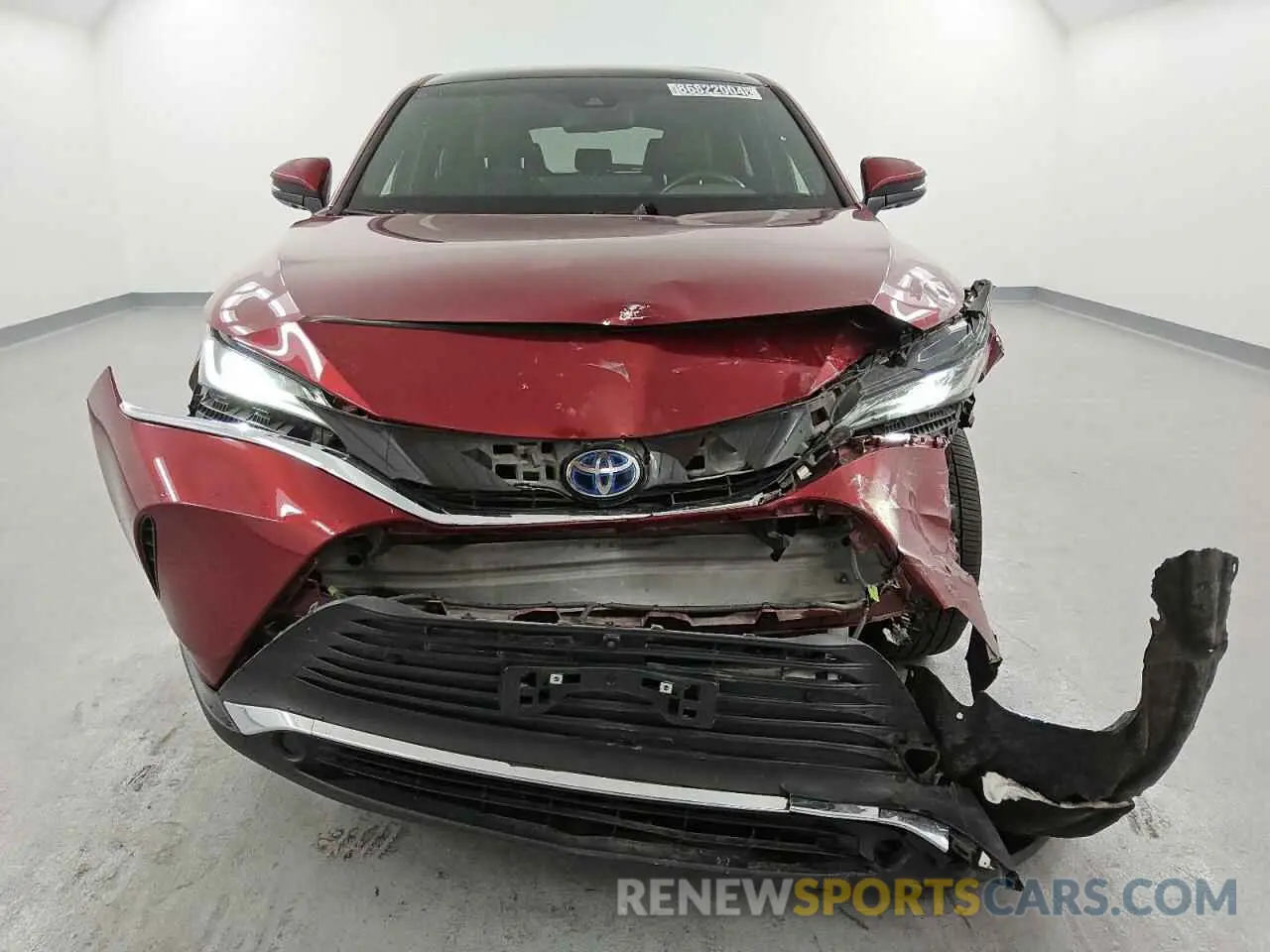 5 fotografías del automóvil dañado JTEAAAAH1MJ021785 TOYOTA VENZA 2021