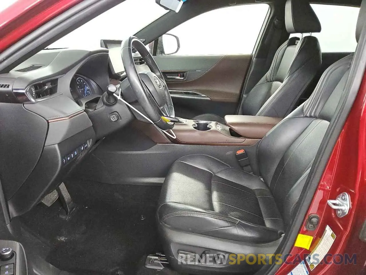 7 fotografías del automóvil dañado JTEAAAAH1MJ021785 TOYOTA VENZA 2021