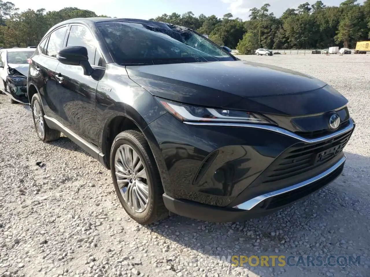 1 fotografías del automóvil dañado JTEAAAAH1MJ022208 TOYOTA VENZA 2021