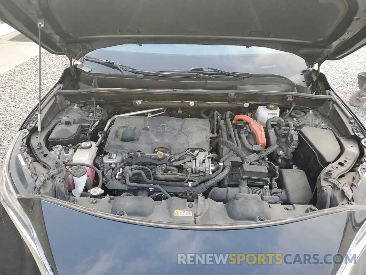 12 fotografías del automóvil dañado JTEAAAAH1MJ030132 TOYOTA VENZA 2021