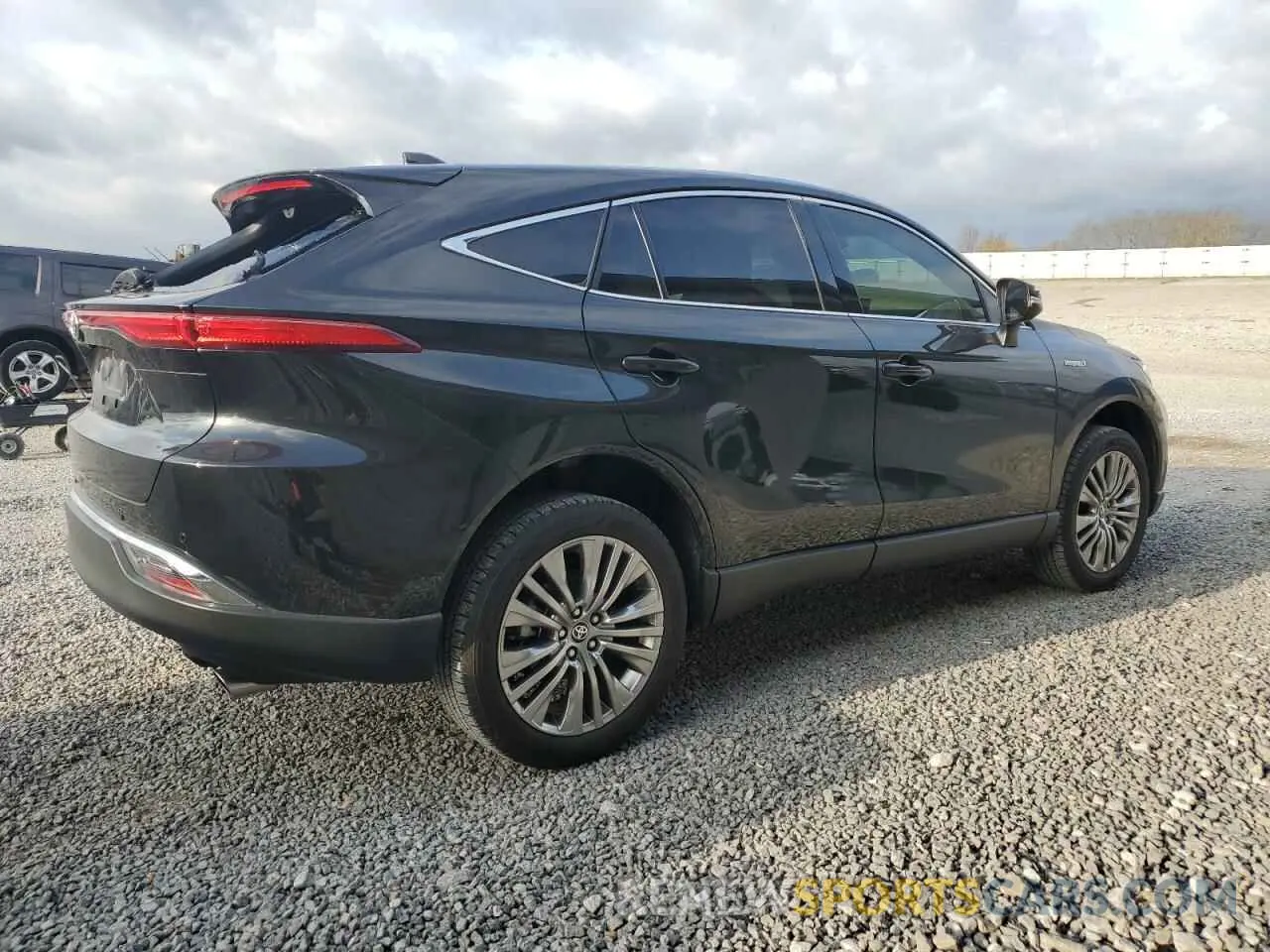 3 fotografías del automóvil dañado JTEAAAAH1MJ030132 TOYOTA VENZA 2021