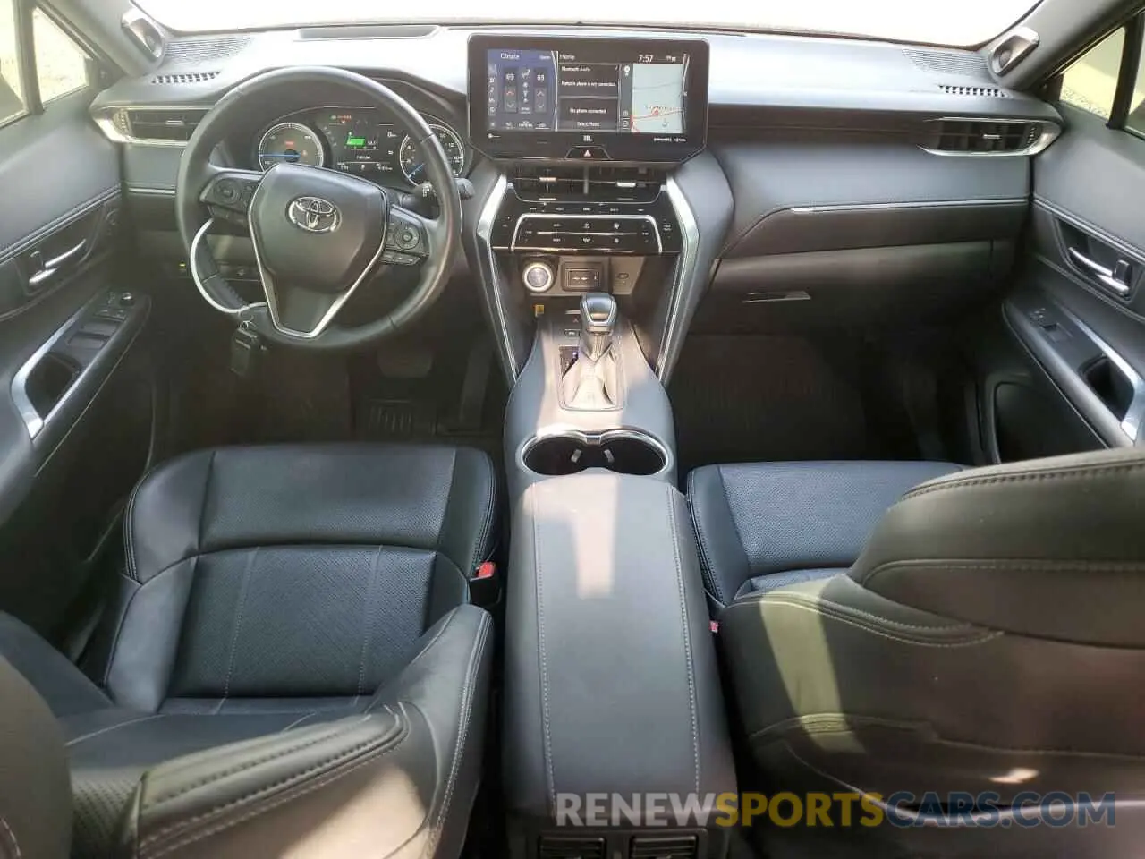 8 fotografías del automóvil dañado JTEAAAAH1MJ030132 TOYOTA VENZA 2021