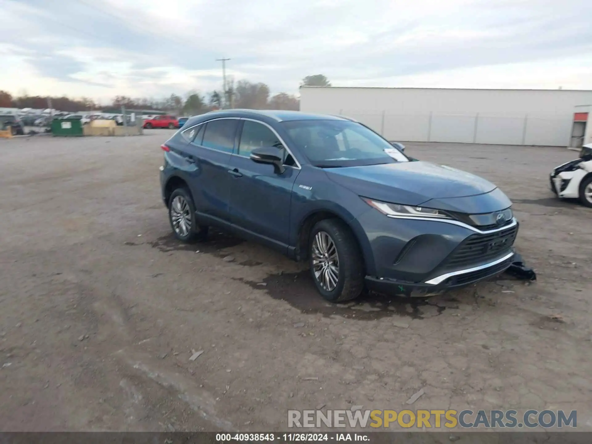 1 fotografías del automóvil dañado JTEAAAAH1MJ035296 TOYOTA VENZA 2021