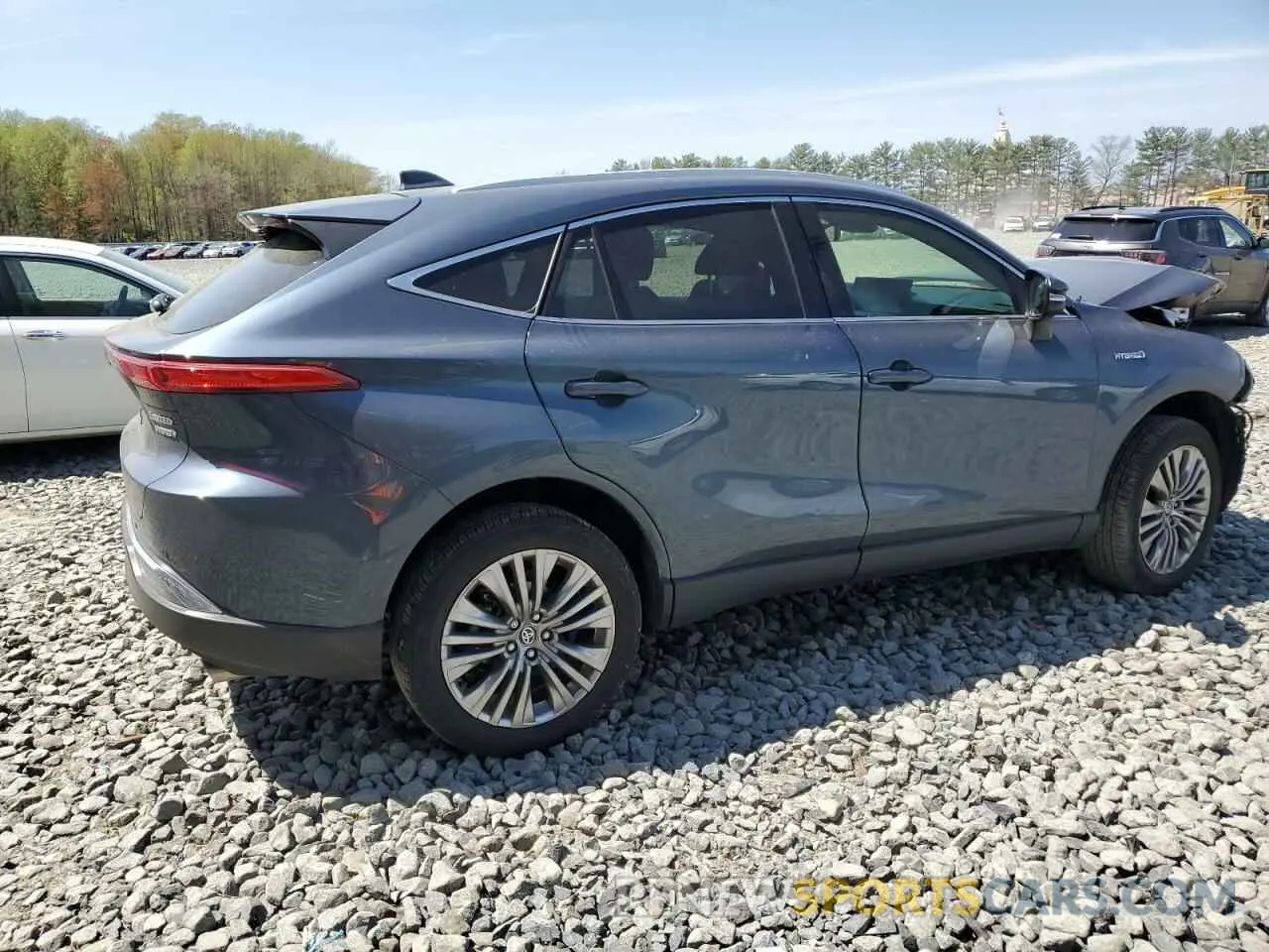 3 fotografías del automóvil dañado JTEAAAAH1MJ037453 TOYOTA VENZA 2021