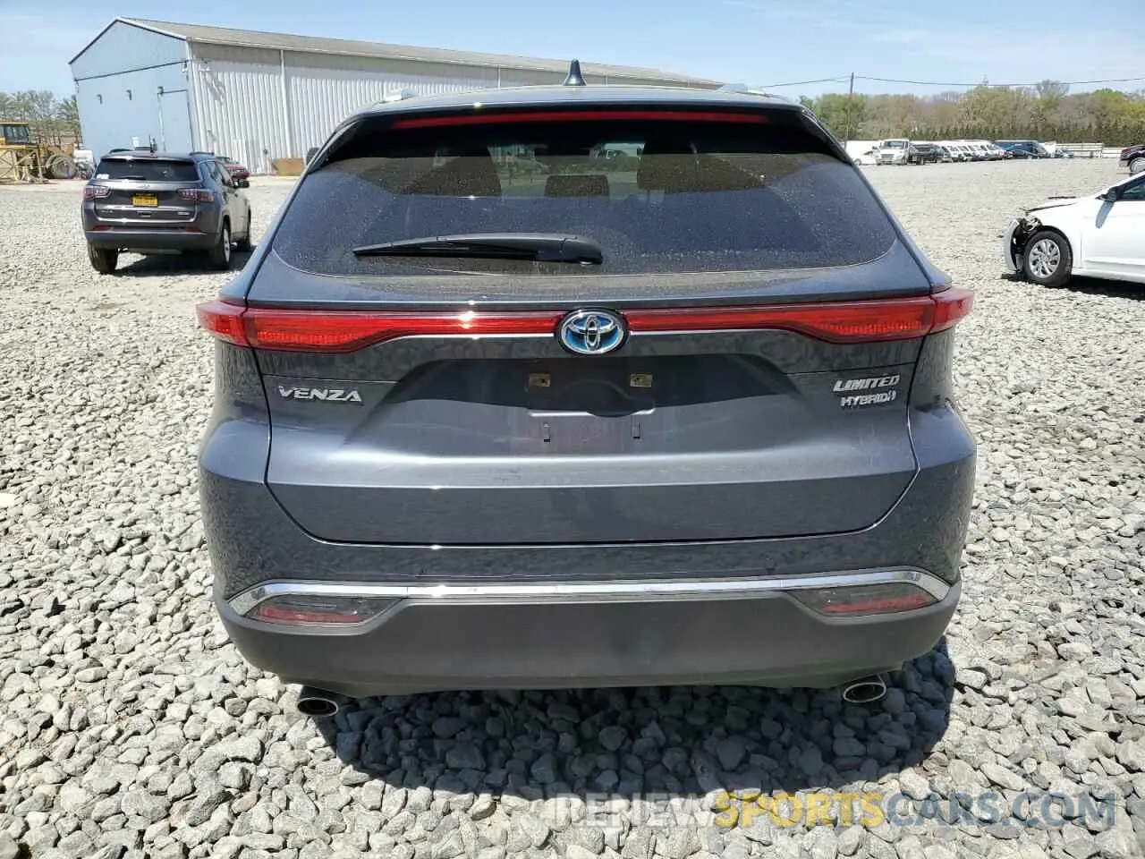 6 fotografías del automóvil dañado JTEAAAAH1MJ037453 TOYOTA VENZA 2021