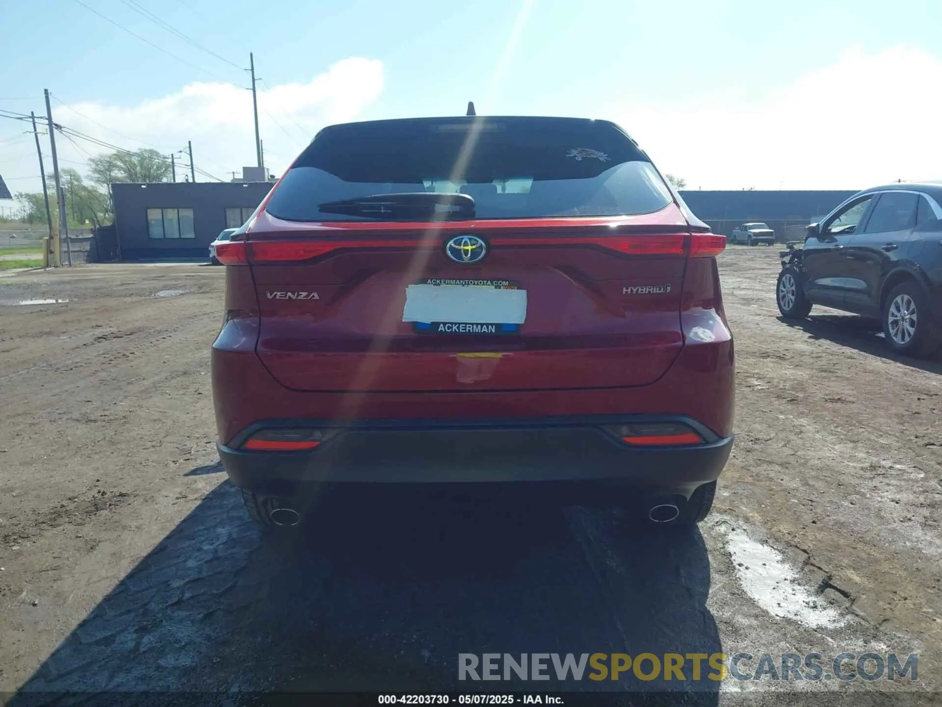 16 fotografías del automóvil dañado JTEAAAAH1MJ041499 TOYOTA VENZA 2021