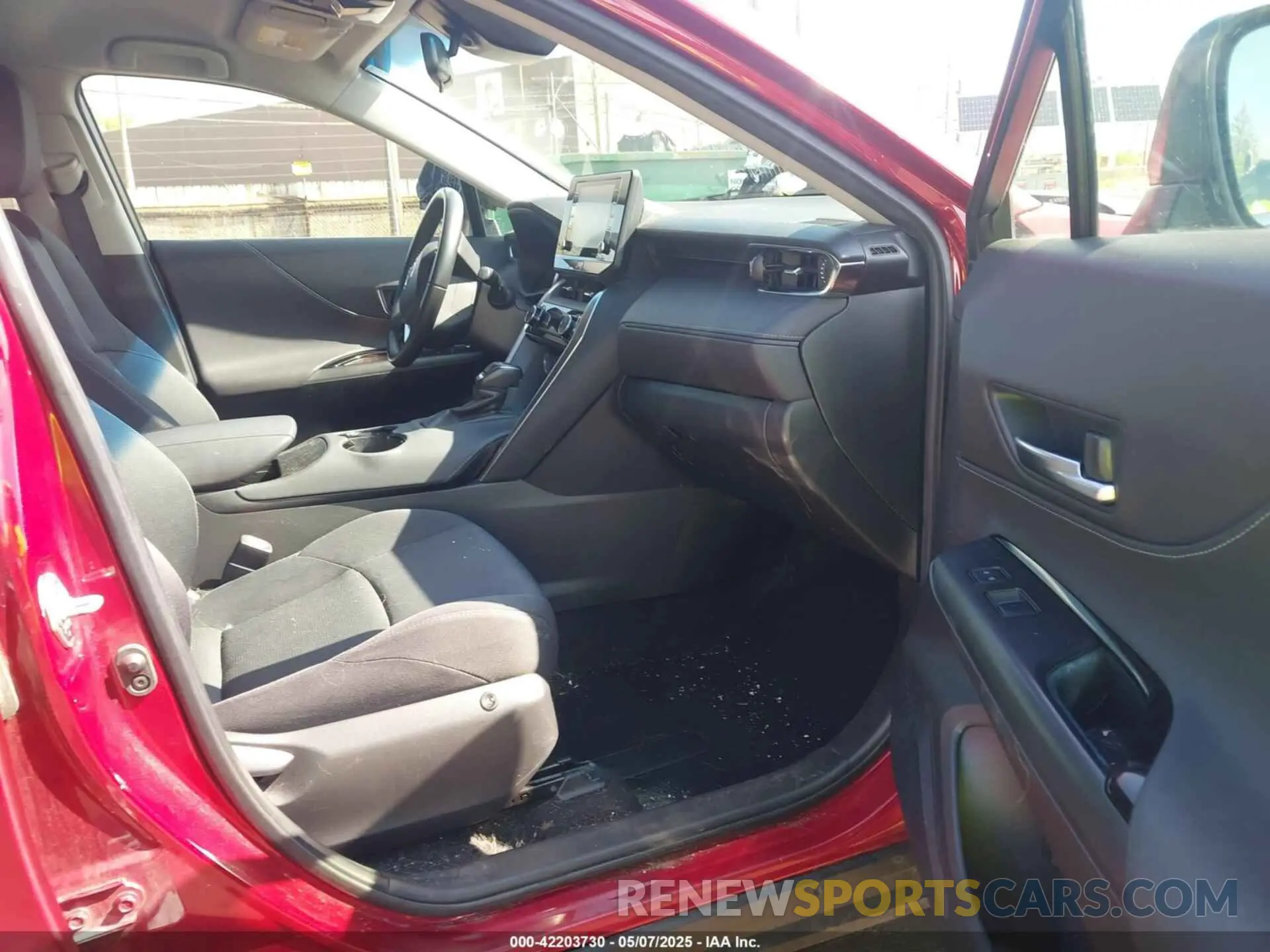 5 fotografías del automóvil dañado JTEAAAAH1MJ041499 TOYOTA VENZA 2021