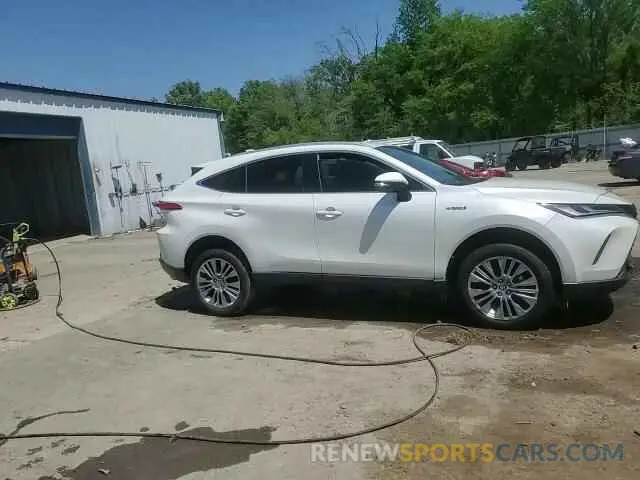 14 fotografías del automóvil dañado JTEAAAAH1MJ041633 TOYOTA VENZA 2021