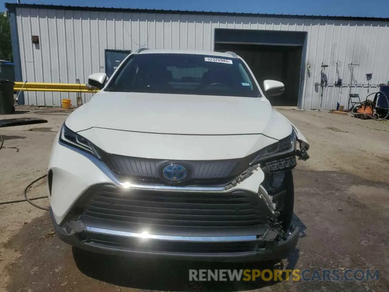 5 fotografías del automóvil dañado JTEAAAAH1MJ041633 TOYOTA VENZA 2021