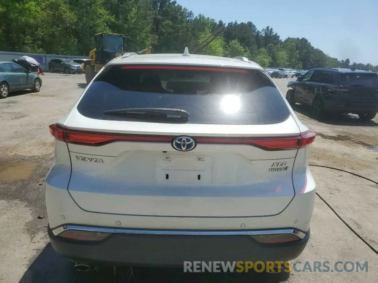 6 fotografías del automóvil dañado JTEAAAAH1MJ041633 TOYOTA VENZA 2021