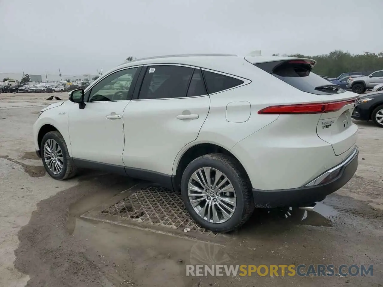 2 fotografías del automóvil dañado JTEAAAAH1MJ042247 TOYOTA VENZA 2021