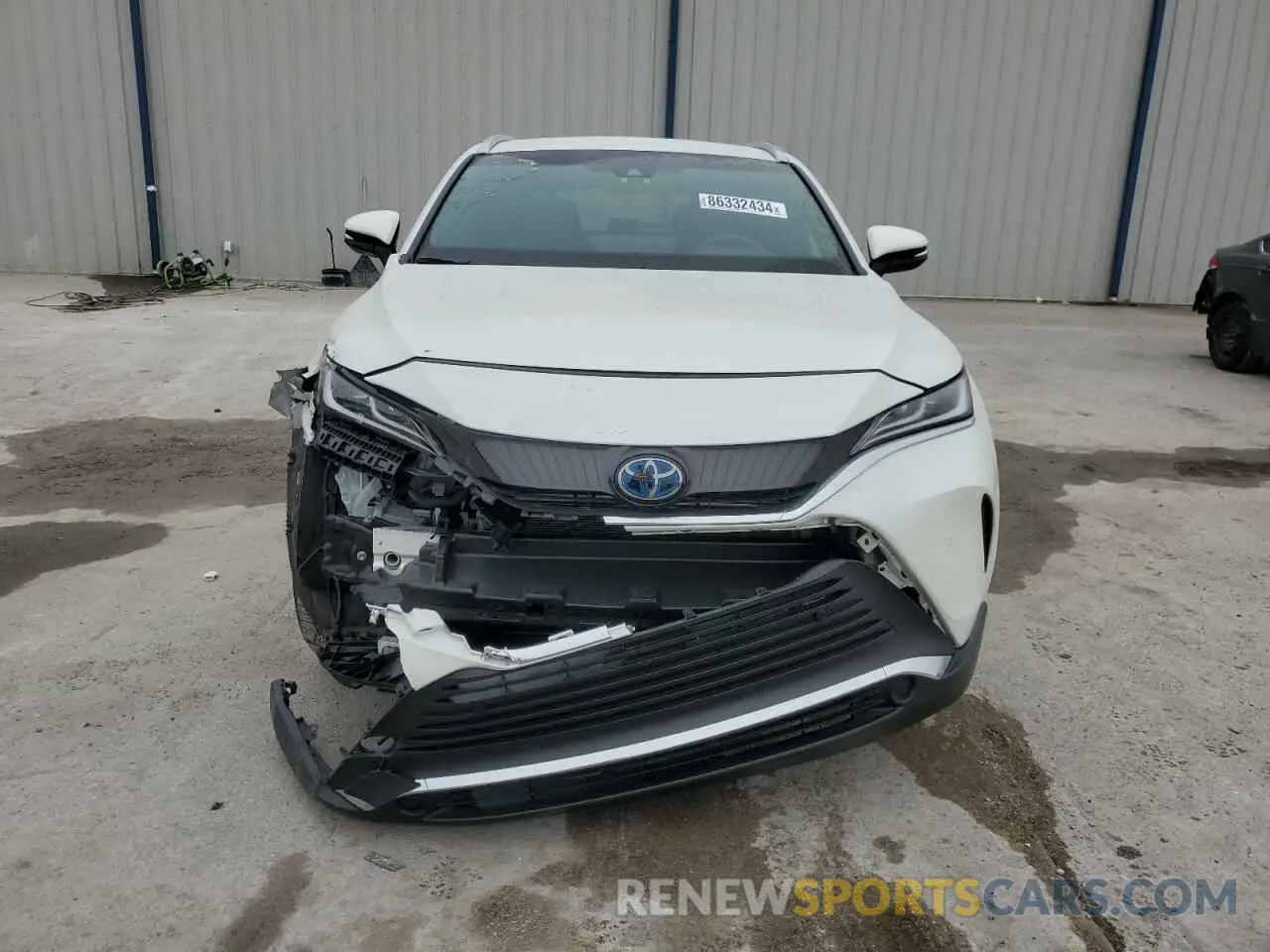 5 fotografías del automóvil dañado JTEAAAAH1MJ042247 TOYOTA VENZA 2021