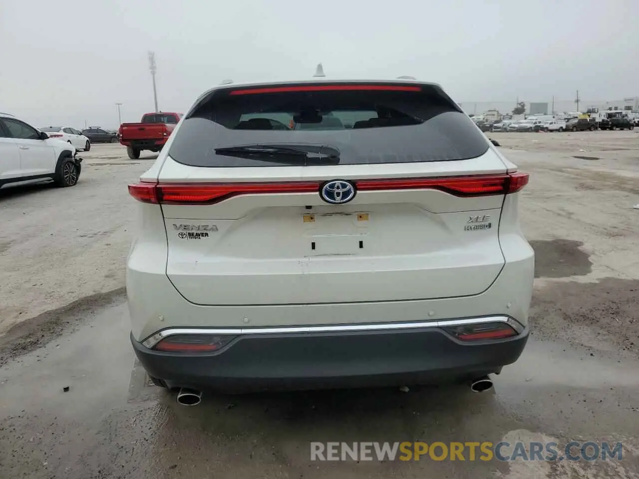 6 fotografías del automóvil dañado JTEAAAAH1MJ042247 TOYOTA VENZA 2021