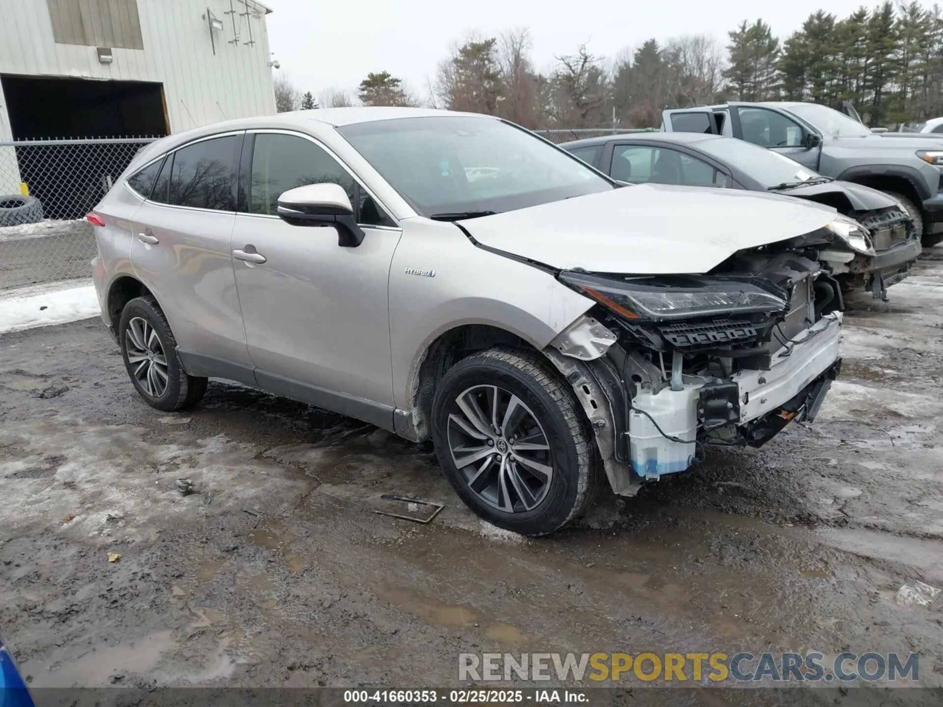 1 fotografías del automóvil dañado JTEAAAAH1MJ042670 TOYOTA VENZA 2021