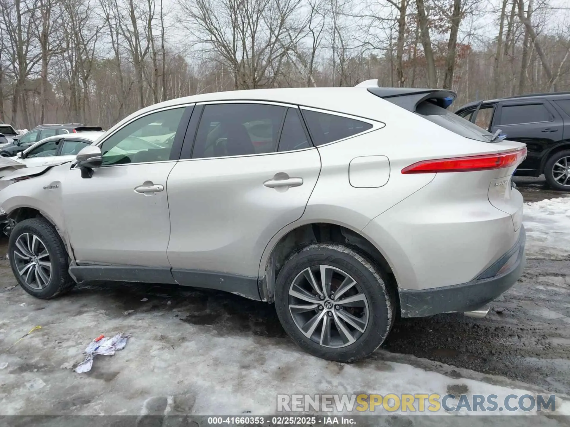 13 fotografías del automóvil dañado JTEAAAAH1MJ042670 TOYOTA VENZA 2021