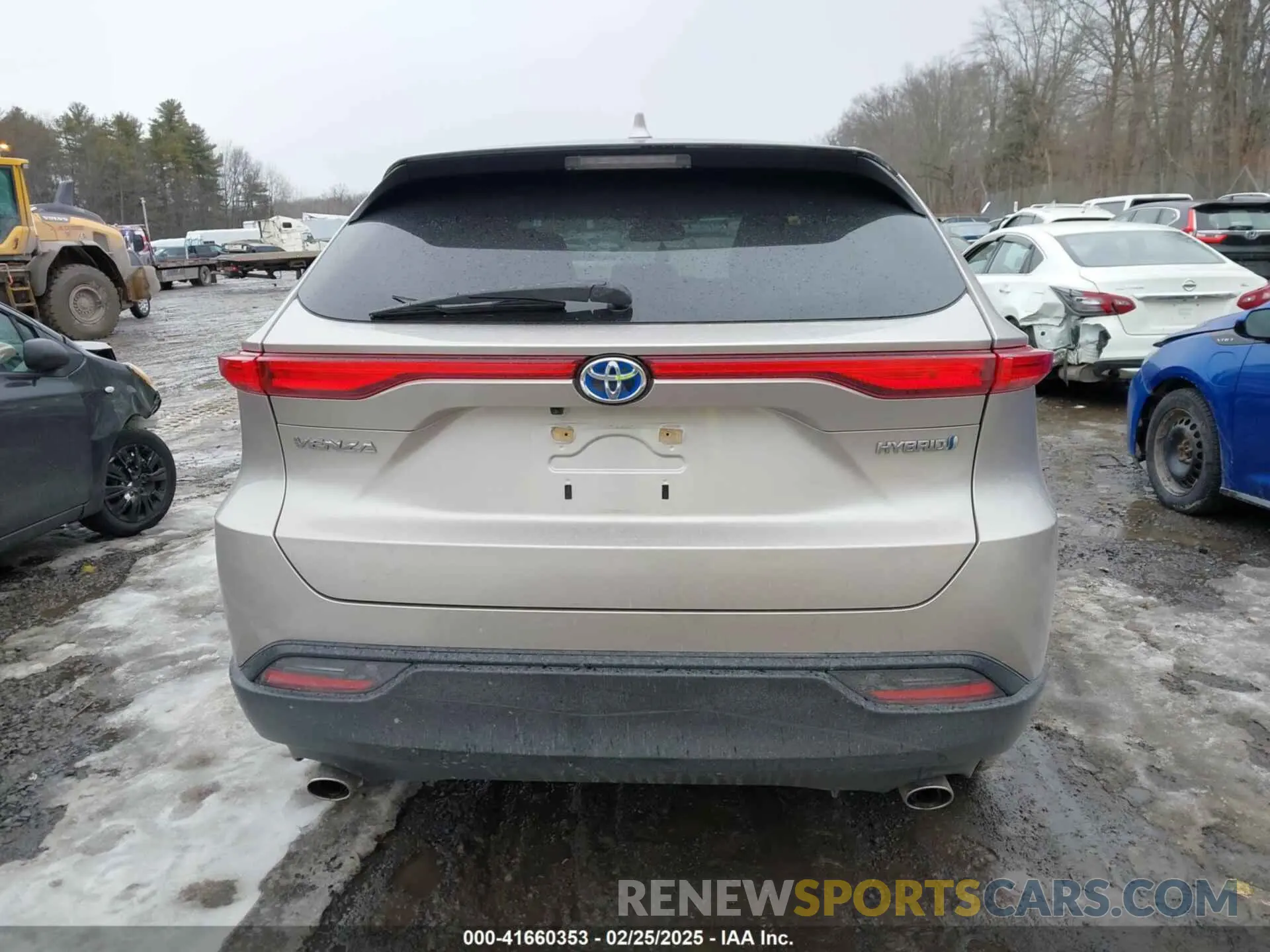 15 fotografías del automóvil dañado JTEAAAAH1MJ042670 TOYOTA VENZA 2021