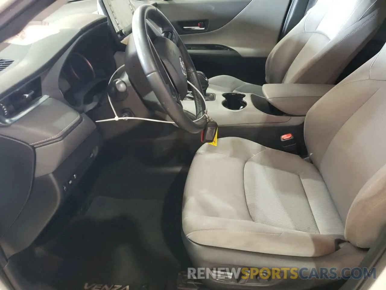 7 fotografías del automóvil dañado JTEAAAAH1MJ049134 TOYOTA VENZA 2021
