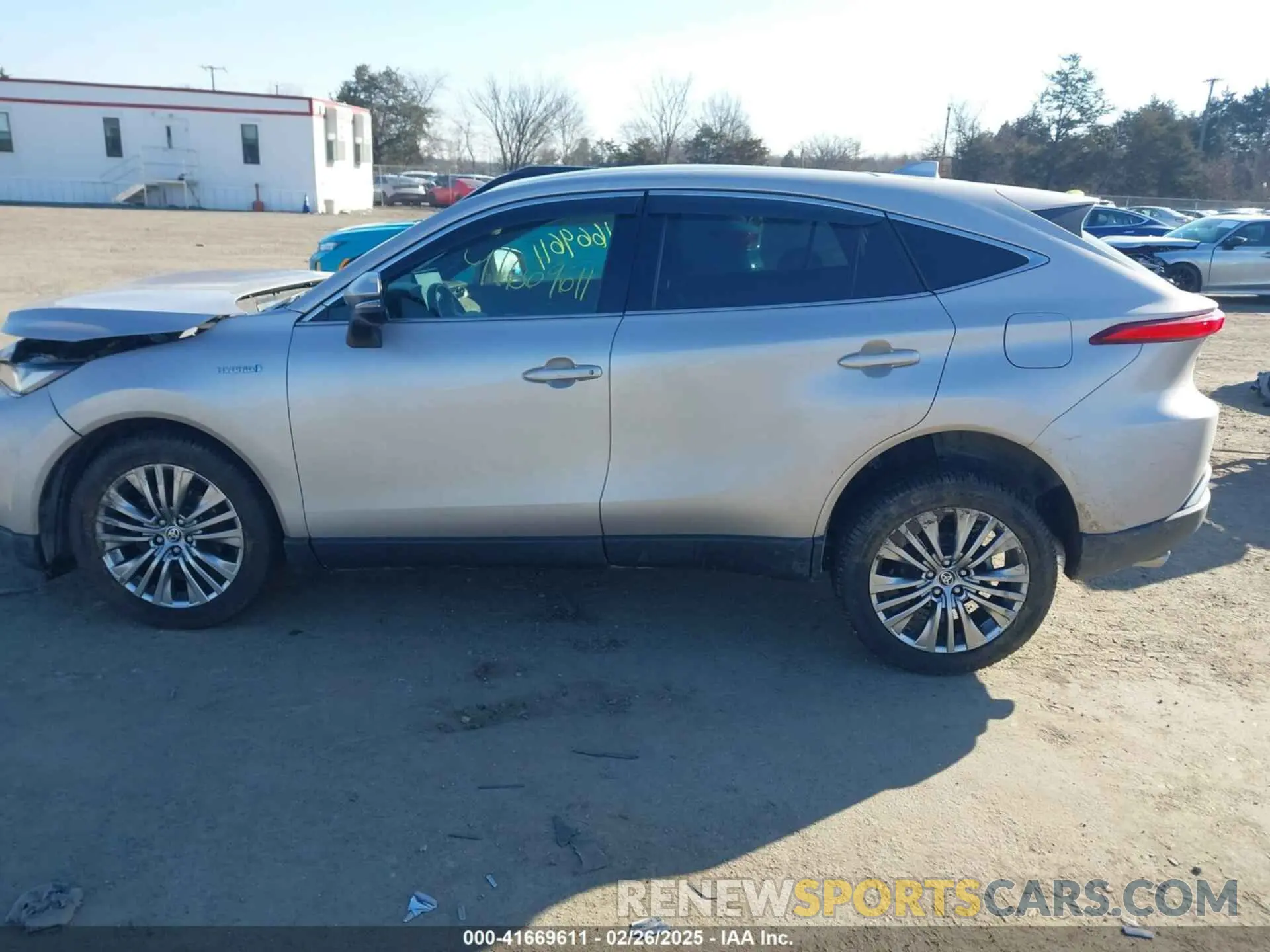14 fotografías del automóvil dañado JTEAAAAH1MJ061221 TOYOTA VENZA 2021