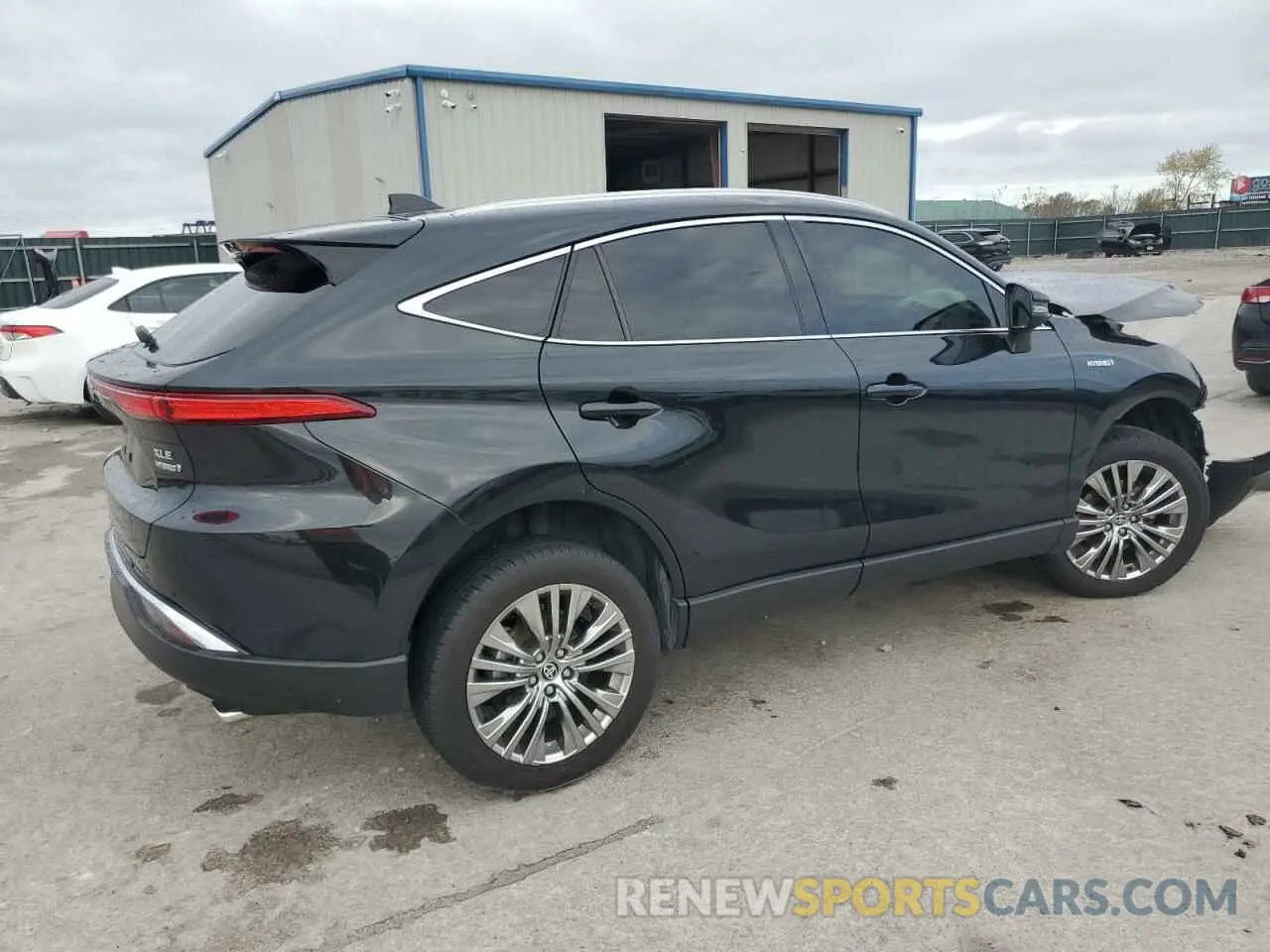 3 fotografías del automóvil dañado JTEAAAAH1MJ067911 TOYOTA VENZA 2021