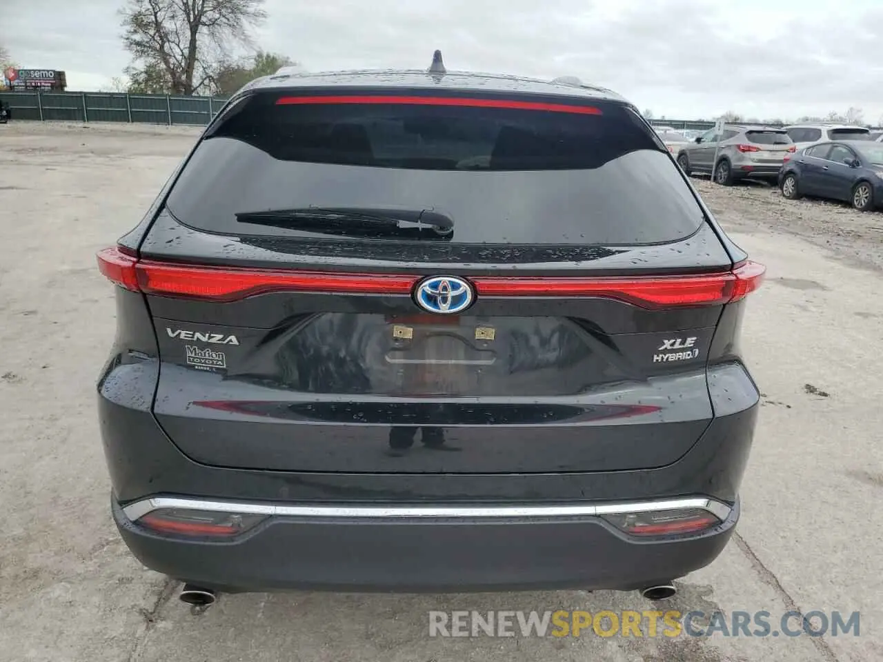 6 fotografías del automóvil dañado JTEAAAAH1MJ067911 TOYOTA VENZA 2021