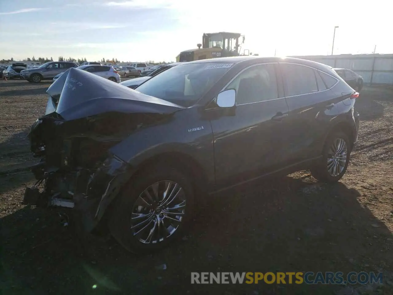 1 fotografías del automóvil dañado JTEAAAAH1MJ067987 TOYOTA VENZA 2021