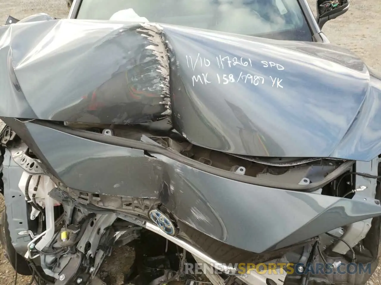 11 fotografías del automóvil dañado JTEAAAAH1MJ067987 TOYOTA VENZA 2021