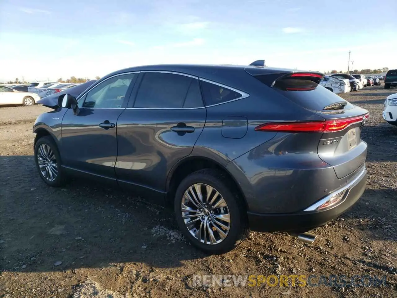 2 fotografías del automóvil dañado JTEAAAAH1MJ067987 TOYOTA VENZA 2021