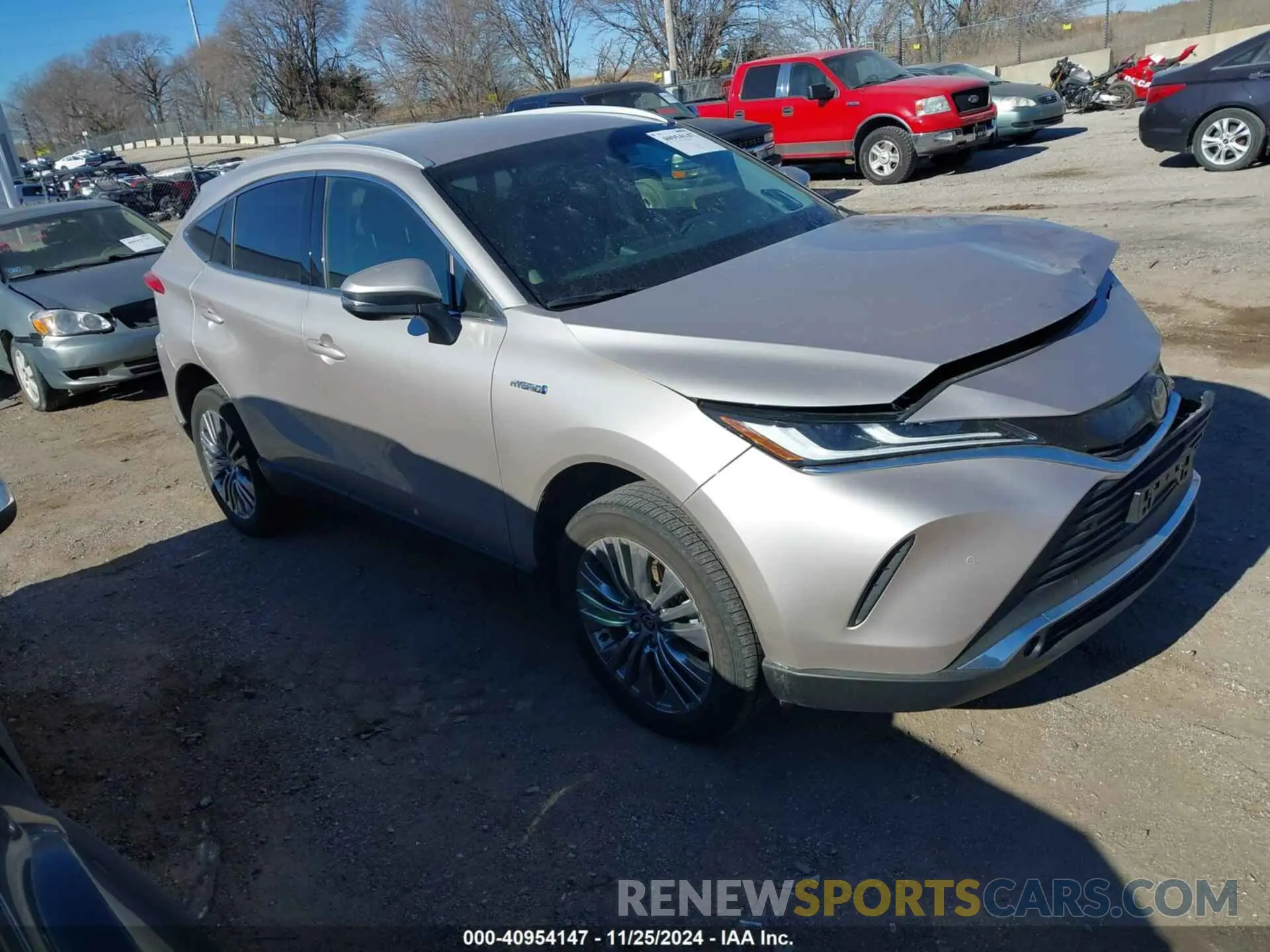 1 fotografías del automóvil dañado JTEAAAAH1MJ081310 TOYOTA VENZA 2021