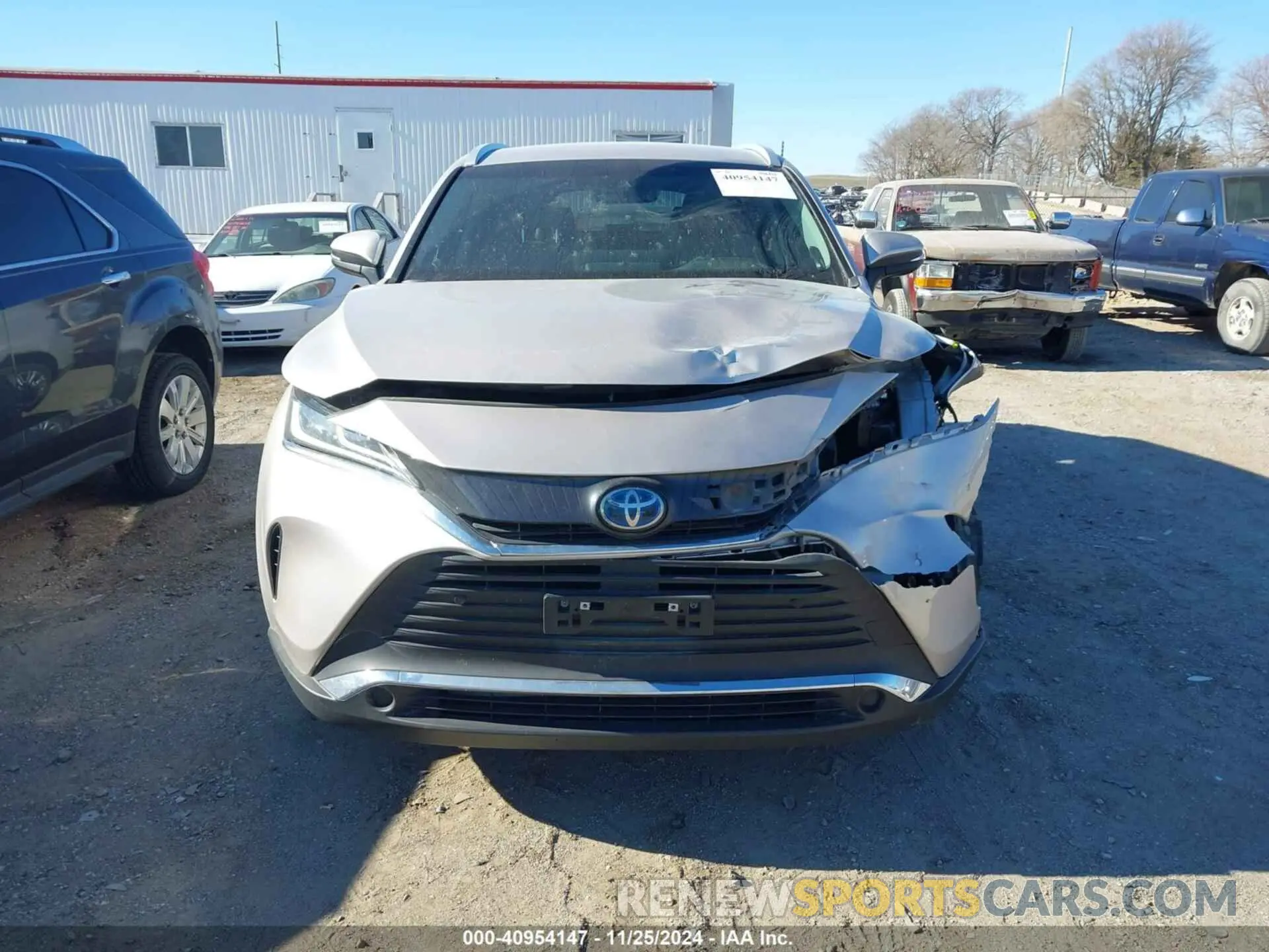 12 fotografías del automóvil dañado JTEAAAAH1MJ081310 TOYOTA VENZA 2021