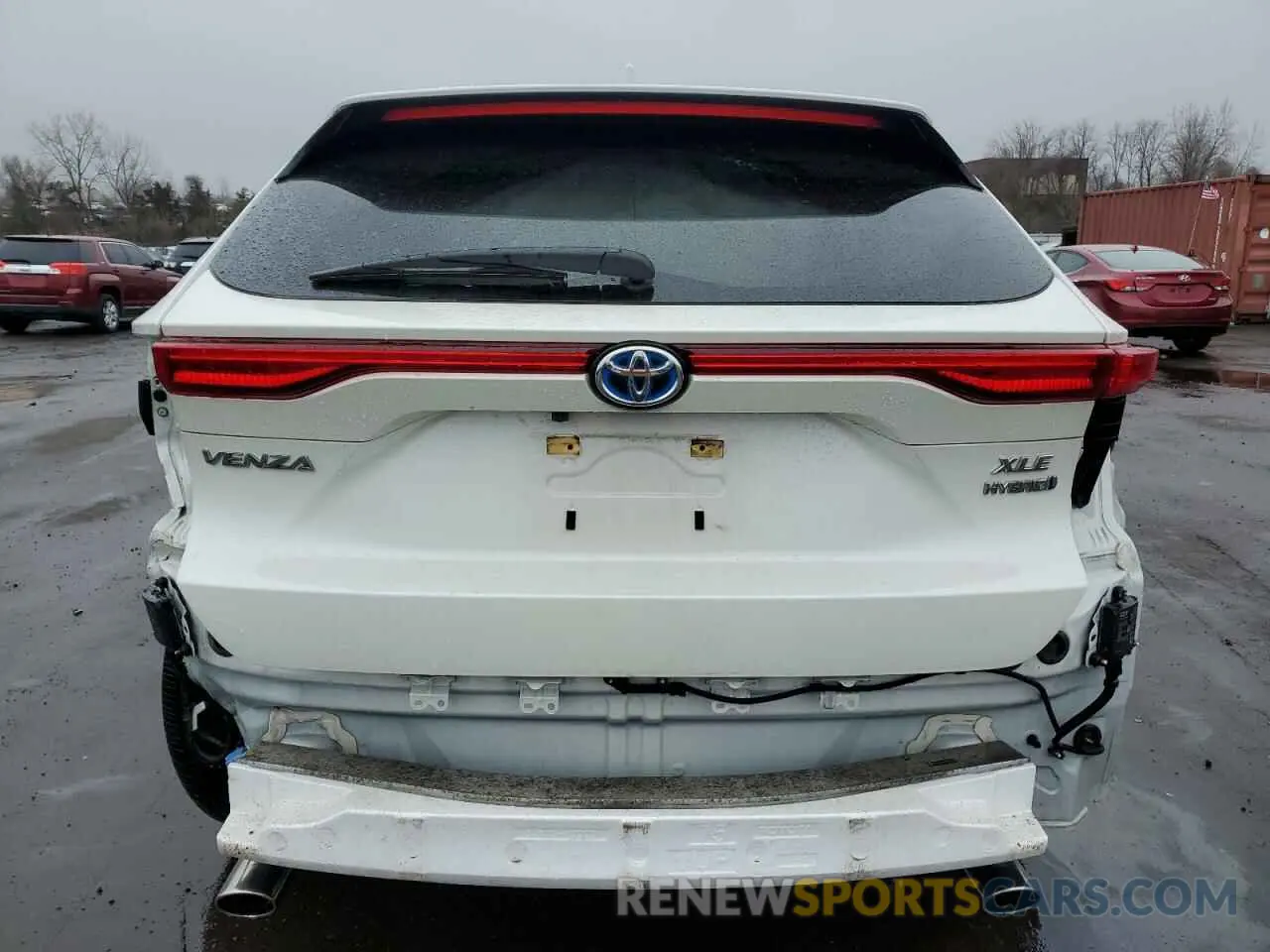 6 fotografías del automóvil dañado JTEAAAAH2MJ006535 TOYOTA VENZA 2021
