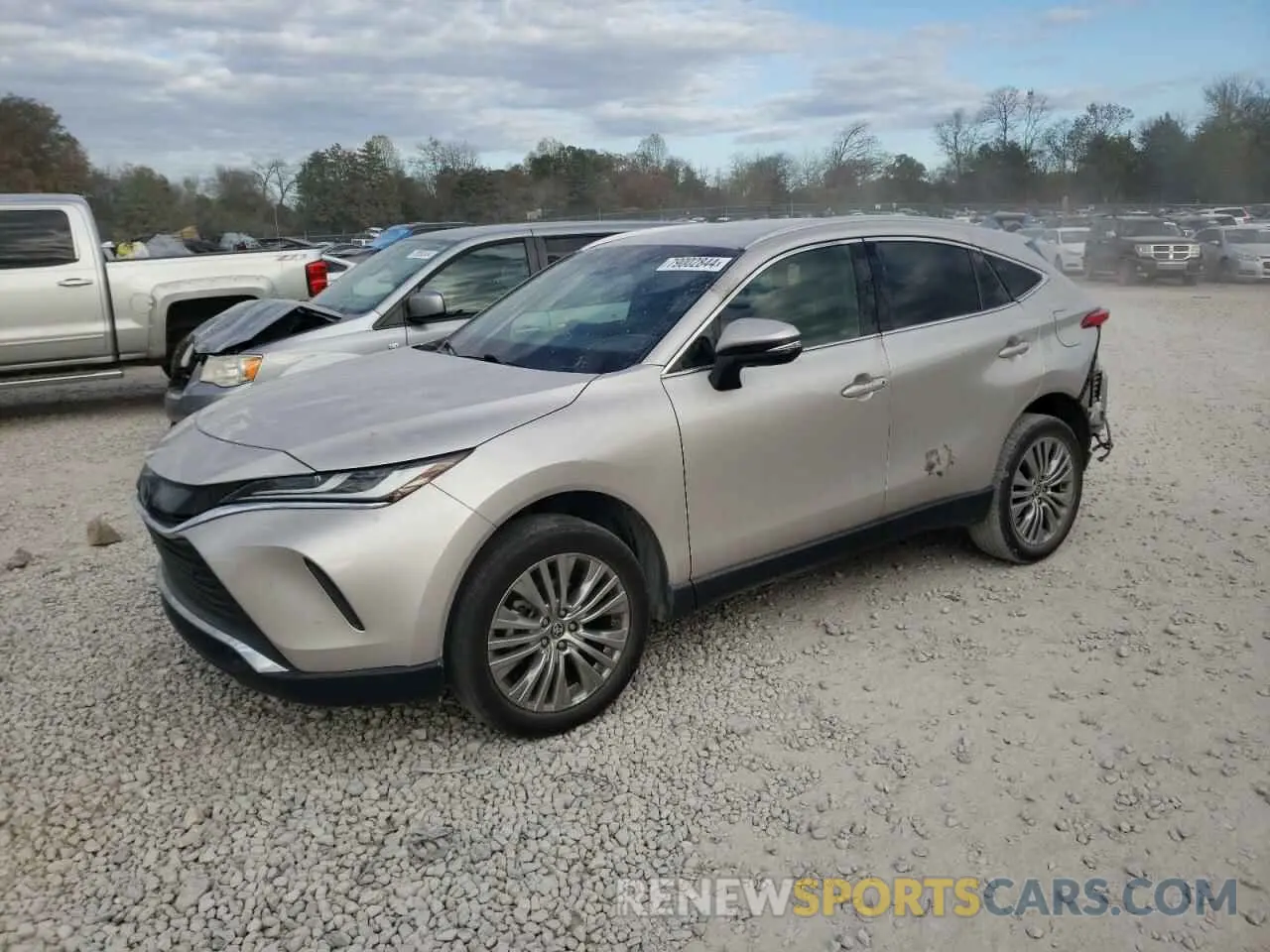 1 fotografías del automóvil dañado JTEAAAAH2MJ010388 TOYOTA VENZA 2021