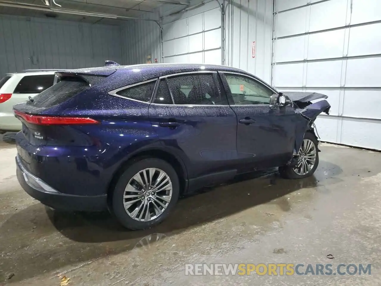 3 fotografías del automóvil dañado JTEAAAAH2MJ036893 TOYOTA VENZA 2021