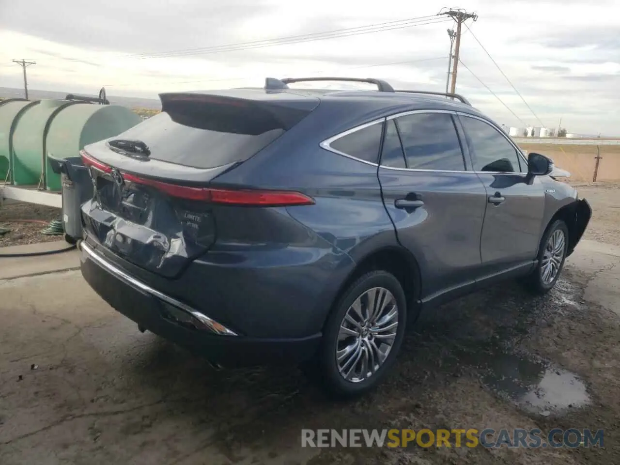 4 fotografías del automóvil dañado JTEAAAAH2MJ036926 TOYOTA VENZA 2021