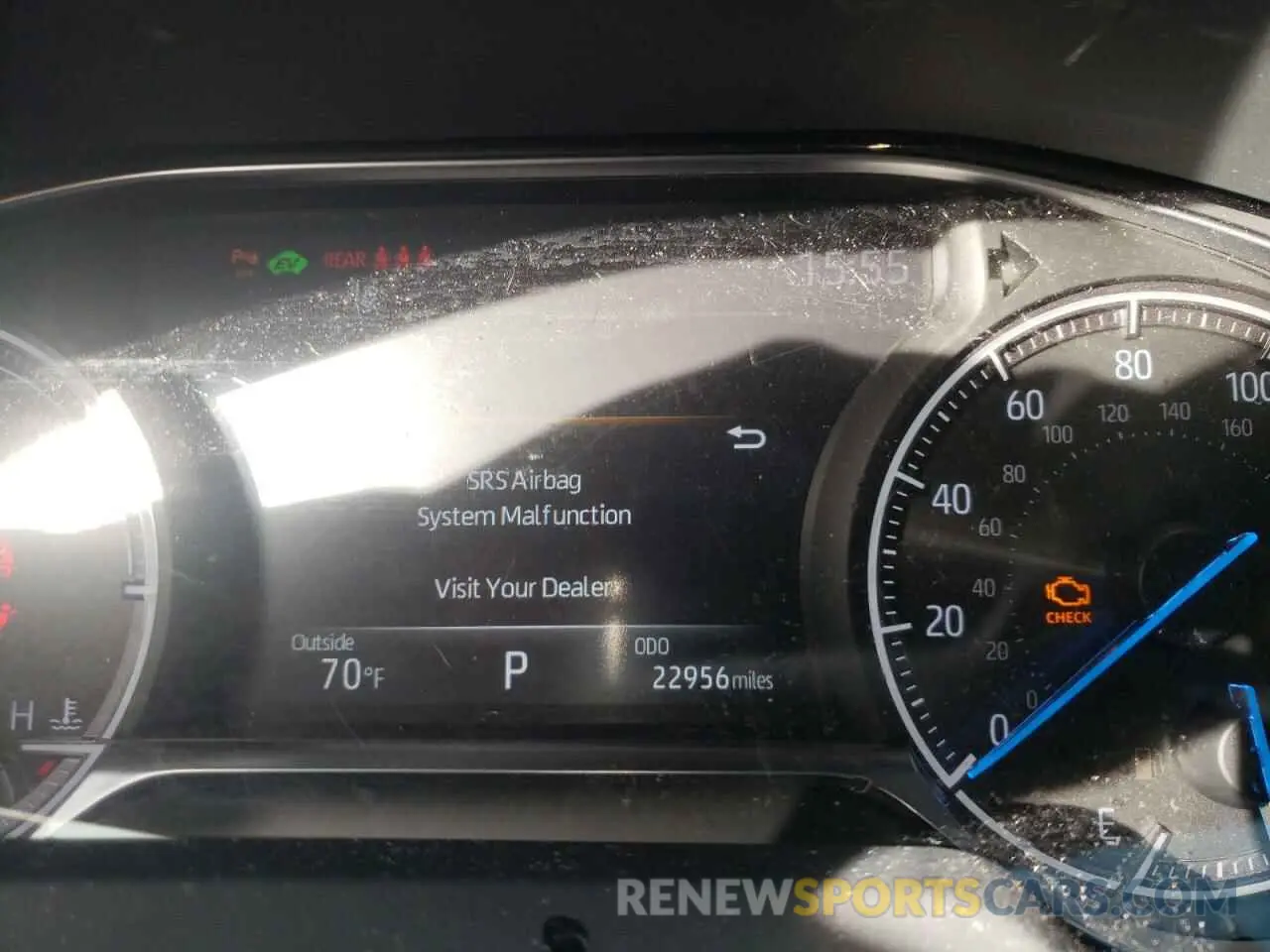 8 fotografías del automóvil dañado JTEAAAAH2MJ036926 TOYOTA VENZA 2021