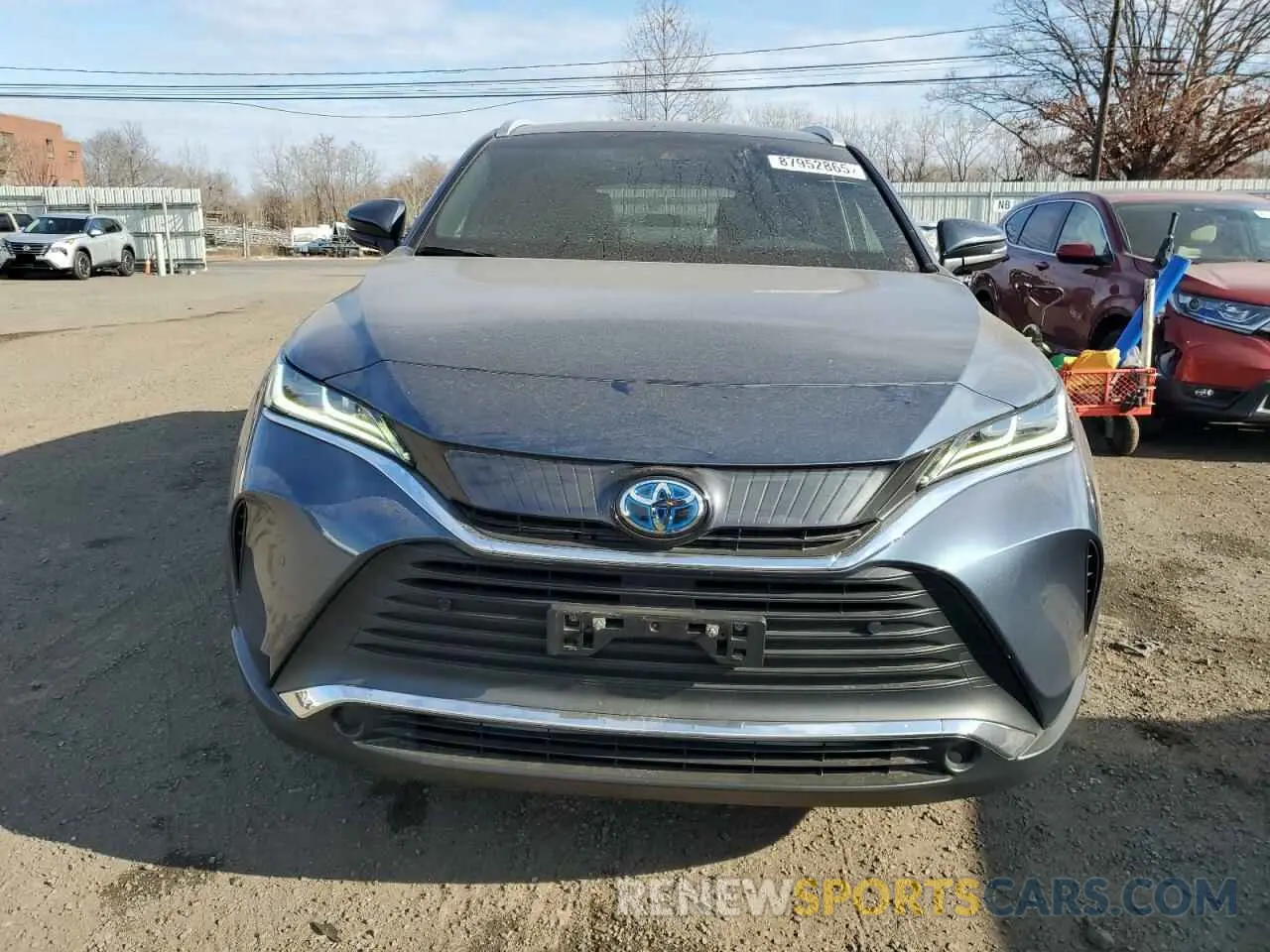 5 fotografías del automóvil dañado JTEAAAAH2MJ057016 TOYOTA VENZA 2021