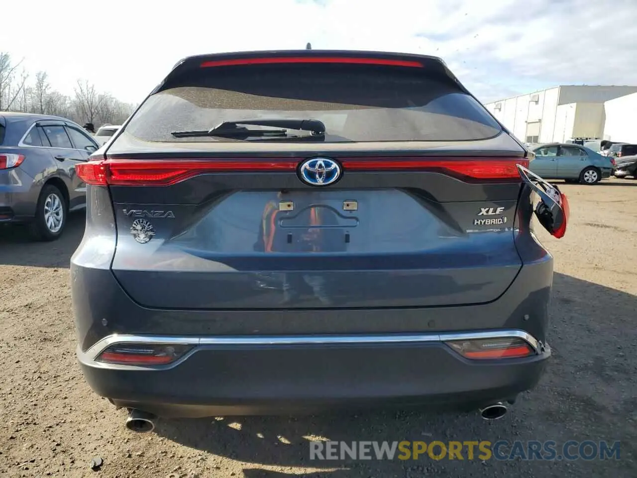 6 fotografías del automóvil dañado JTEAAAAH2MJ057016 TOYOTA VENZA 2021