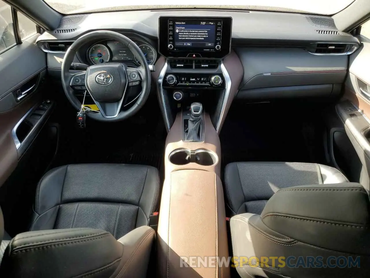 8 fotografías del automóvil dañado JTEAAAAH2MJ057016 TOYOTA VENZA 2021