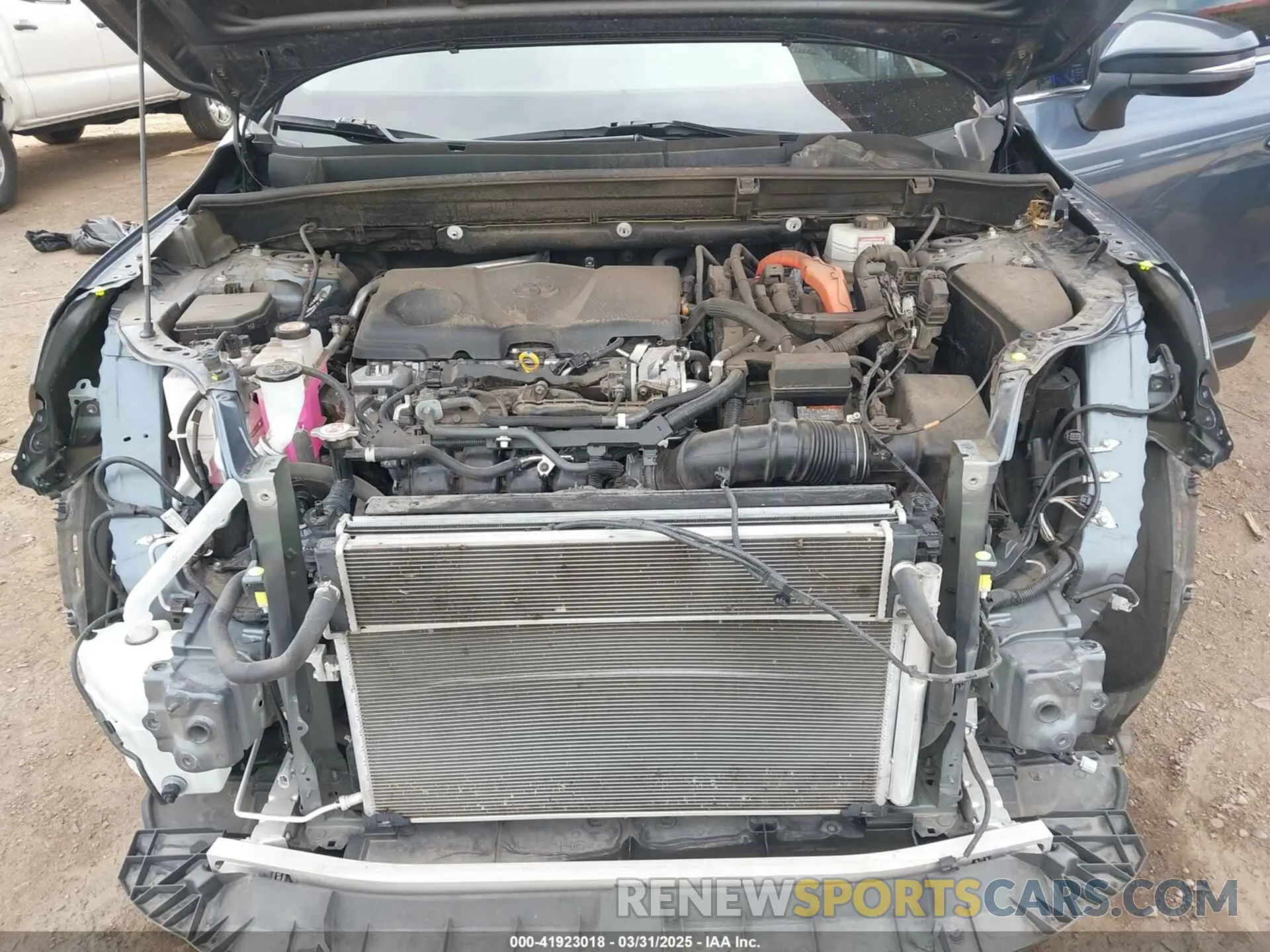 10 fotografías del automóvil dañado JTEAAAAH2MJ060546 TOYOTA VENZA 2021