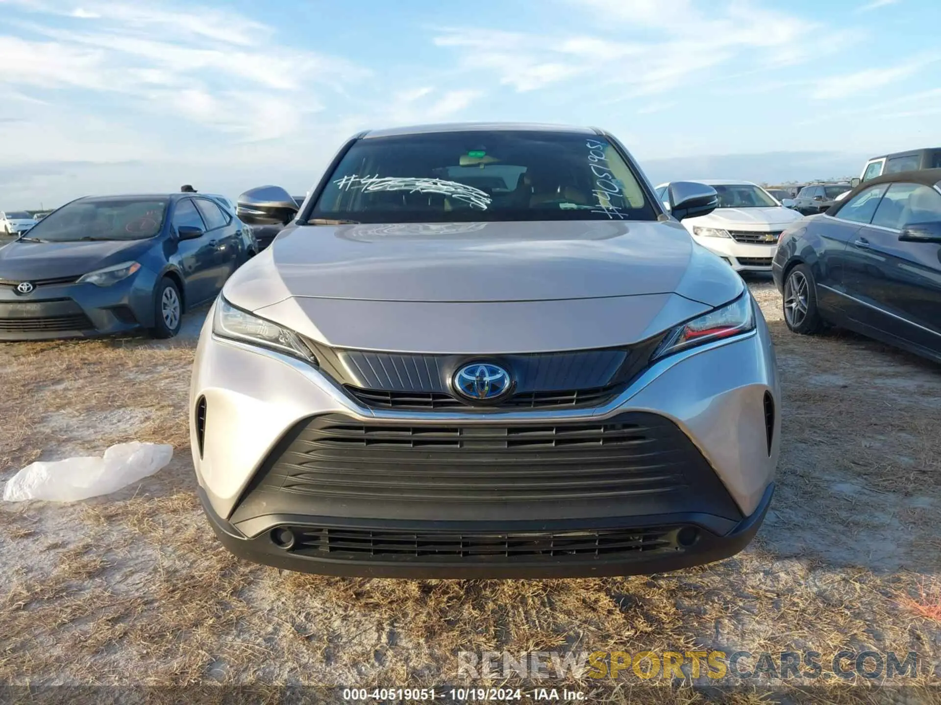 12 fotografías del automóvil dañado JTEAAAAH2MJ078092 TOYOTA VENZA 2021