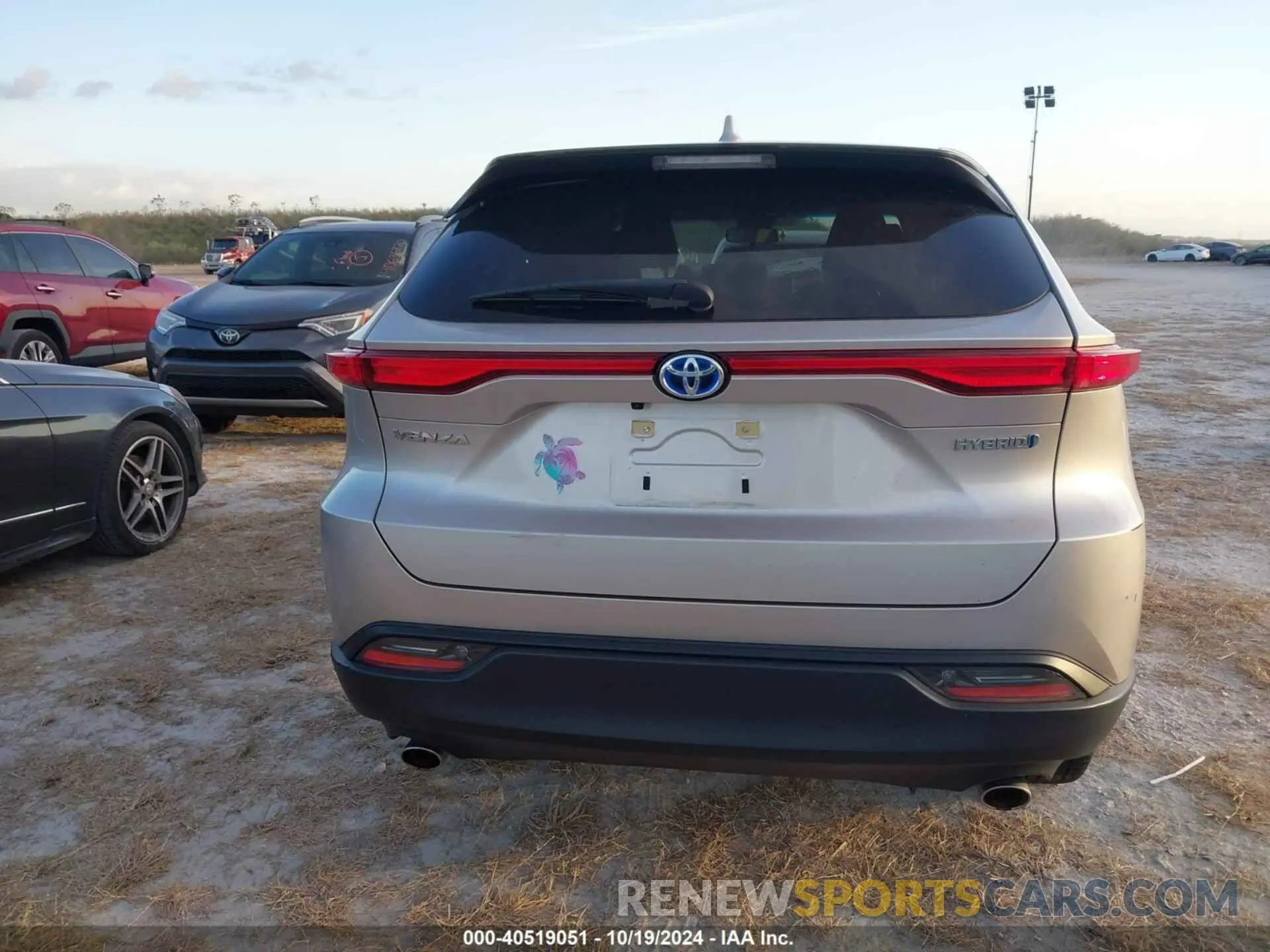 16 fotografías del automóvil dañado JTEAAAAH2MJ078092 TOYOTA VENZA 2021